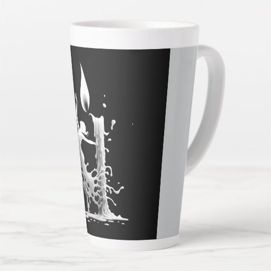 Melting Flamenco Dancer Milchtasse (Rechte Ecke)
