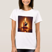 Melting Flamenco Dancer T-Shirt (Vorderseite)
