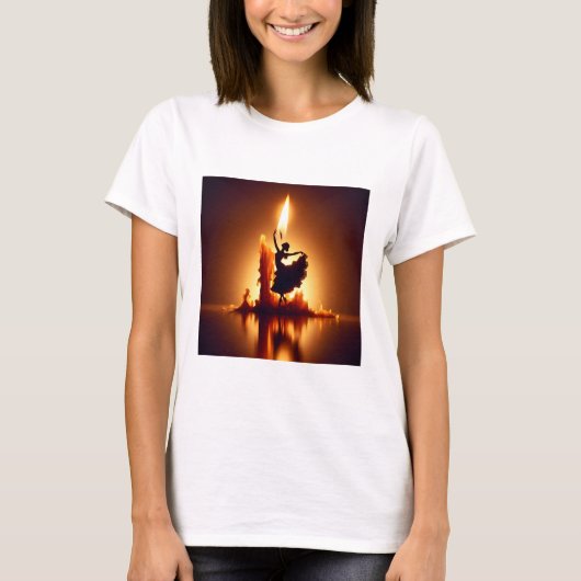 Melting Flamenco Dancer T-Shirt (Vorderseite)