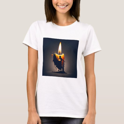 Melting Flamenco Dancer T-Shirt (Vorderseite)