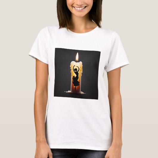Melting Flamenco Dancer T-Shirt (Vorderseite)