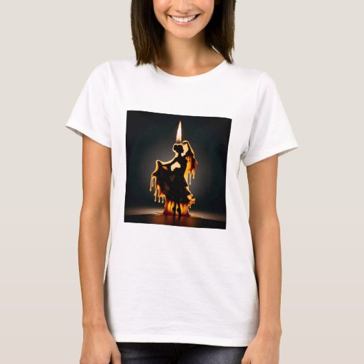 Melting Flamenco Dancer T-Shirt (Vorderseite)