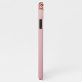 Melting Girly Pink Glitzern iPhone Hülle (Rechte Seite)