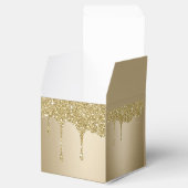 Melting Gold Glitzer Geschenkschachtel (Geöffnet)
