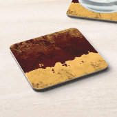 Melting Gold Untersetzer (Linke Seite)