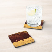 Melting Gold Untersetzer (Rechte Seite)