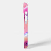 Melting Heart Phone Case – Glossy Pastel Love Desi (Rückseite / Links)