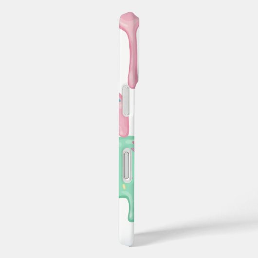 Melting Ice Cream and Sprinkles Pattern Case-Mate iPhone Hülle (Rückseite / Rechts)