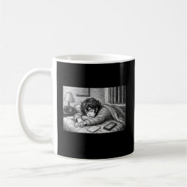 Melting Into Bed • Aesthetic Exhaustion Mug Kaffeetasse