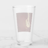 Melting Jazz Saxophone Music Glas (Rückseite)