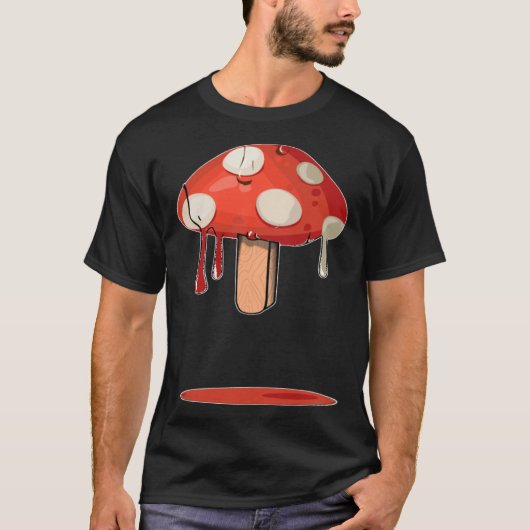Melting Mushroom Popsicle T-Shirt (Vorderseite)