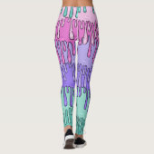 Melting Pastel Goth Leggings (Rückseite)
