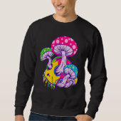 Melting Psychedelic Skull Sweatshirt (Vorderseite)