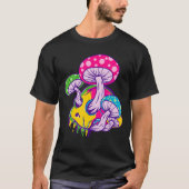Melting Psychedelic Skull T-Shirt (Vorderseite)