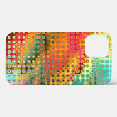 Melting Rainbow of Dots Pattern Case-Mate iPhone C Hülle (Rückseite (Horizontal))
