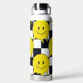 Melting Smile Faces Trinkflasche (Rückseite)