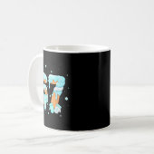 Melting Snow 67 Meme Ice Cream Drip Snowflakes Win Kaffeetasse (Vorderseite Links)