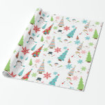 Melting Snowman Funky Christmas Trees Geschenk Wra Geschenkpapier<br><div class="desc">Niedliche Schneemänner und funky Weihnachtsbaumen Wrapping Paper Geschenkwrap.  Diese Geschenkpackung ist sehr dick und stabil für Ihre besten Geschenke.  Eine niedliche pastellfarbene Palette mit niedlichen gemusterten Weihnachtsbäumen mit Polka-Punkten und Zickzack Zickzacksäcken.  Es gibt auch lustige Schneemänner.</div>