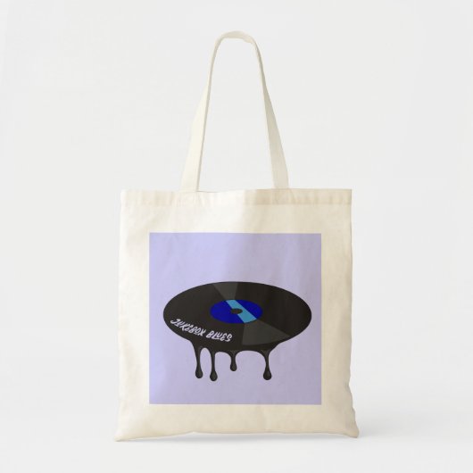 Melting Vinyl - Tote Bag Tragetasche (Vorne)
