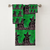 MELTING WIZARD OF OZ WITCH     BADHANDTUCH SET (Insitu)