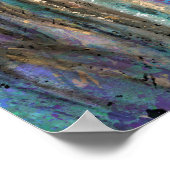Melting Woman Poster (Ecke)