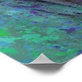 Melting Woman Poster (Ecke)