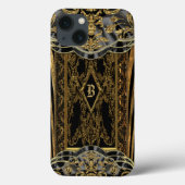 Meltizgaukschutz Baroque Monogram Case-Mate iPhone Hülle (Rückseite)