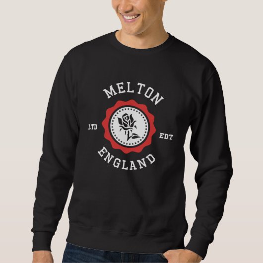 MELTON England Rose Badge Sweatshirt (Vorderseite)
