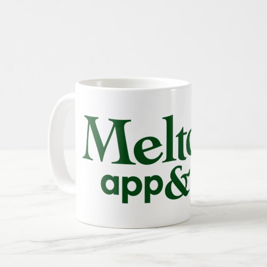 Meltons Kaffeetasse (Vorderseite Links)