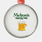 Meltons Weihnachtsverzierung Ornament Aus Metall (Vorne)