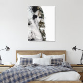 Meltwater-Teiche entlang der grönländischen Westkü Leinwanddruck (Insitu (Schlafzimmer))