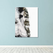 Meltwater-Teiche entlang der grönländischen Westkü Leinwanddruck (Insitu (Holzboden))