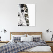 Meltwater-Teiche entlang der grönländischen Westkü Leinwanddruck (Insitu (Schlafzimmer))