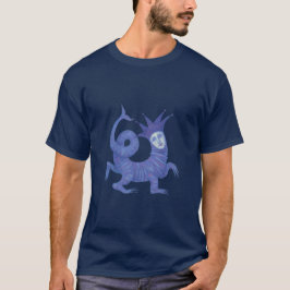 Melusine, magische Unterwasserkreatur, Fantasiekun T-Shirt