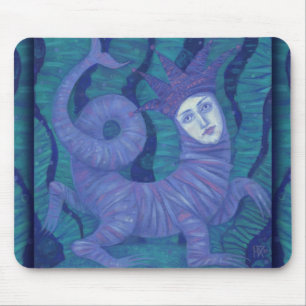 Melusine, Melusina, Fantasie, surreal, Wassergeist Mousepad