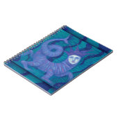 Melusine, Melusina, Fantasie, surreal, Wassergeist Notizblock (Linke Seite)