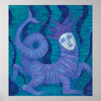 Melusine, Melusina, Fantasie, surreal, Wassergeist