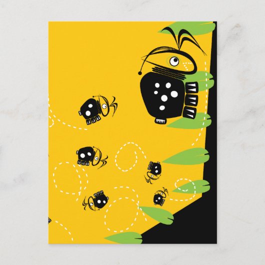 Melva the Bug Postcard Postkarte (Vorderseite)