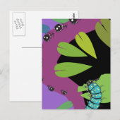 Melva the Bug Postcard Postkarte (Vorne/Hinten)