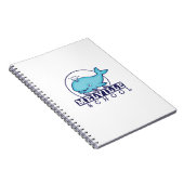 Melville Journal mit Schullogo Notizblock (Rechte Seite)