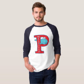 Melville "P" Raglan T - Shirt (Vorne ganz)