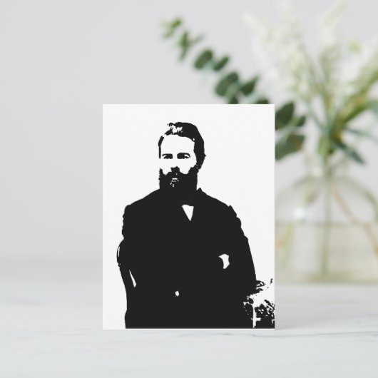 Melville Postkarte (Stehend Vorderseite)