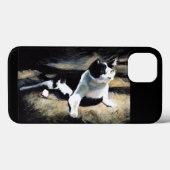 Melvin Cat Fine Art Case-Mate iPhone Hülle (Rückseite (Horizontal))