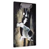 Melvin Cat Fine Art Klemmbrett (Rechts)