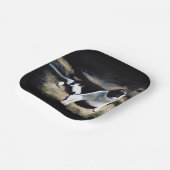 Melvin Cat Fine Art Pappteller (Gewinkelt)