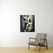 Melvin Cat Fine Art Wandteppich (Beispiel)