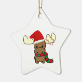 Melvin Elche als Sankt Keramikornament (Links)