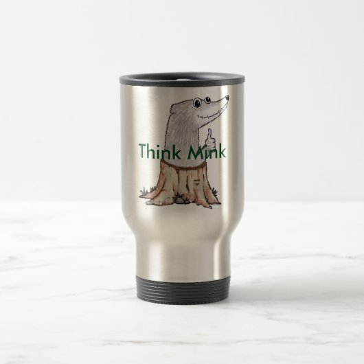 Melvin T. Mink Reise-Tasse Reisebecher (Mittel)