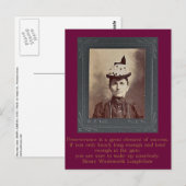 Melvina Jane (Rupp) Zarfos of York Co., PA Postkarte (Vorne/Hinten)