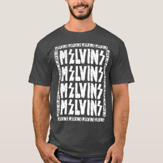 Melvins Schrift invertiert T-Shirt